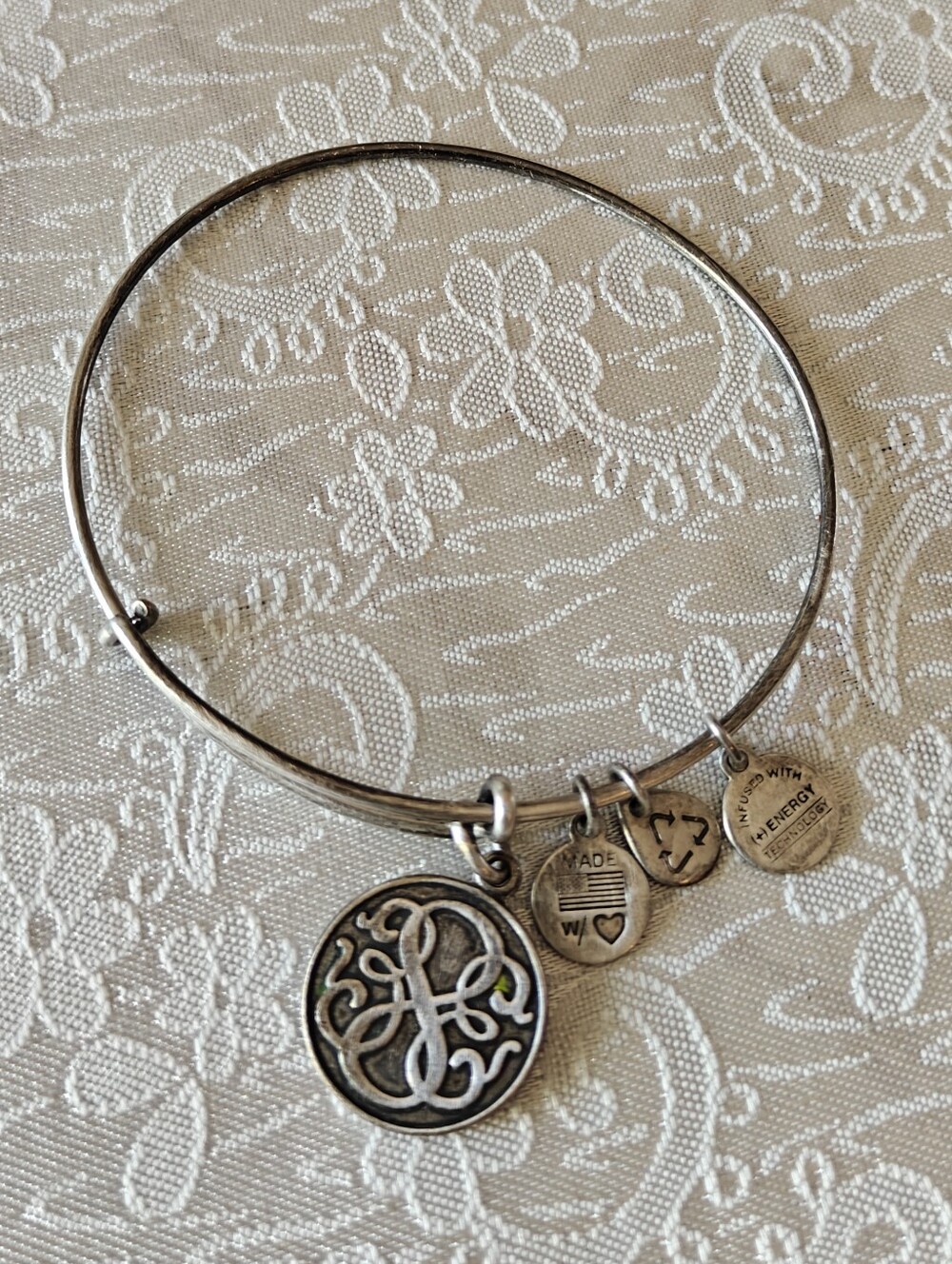 Alex and Ani Path of Life charm bangle bracelet